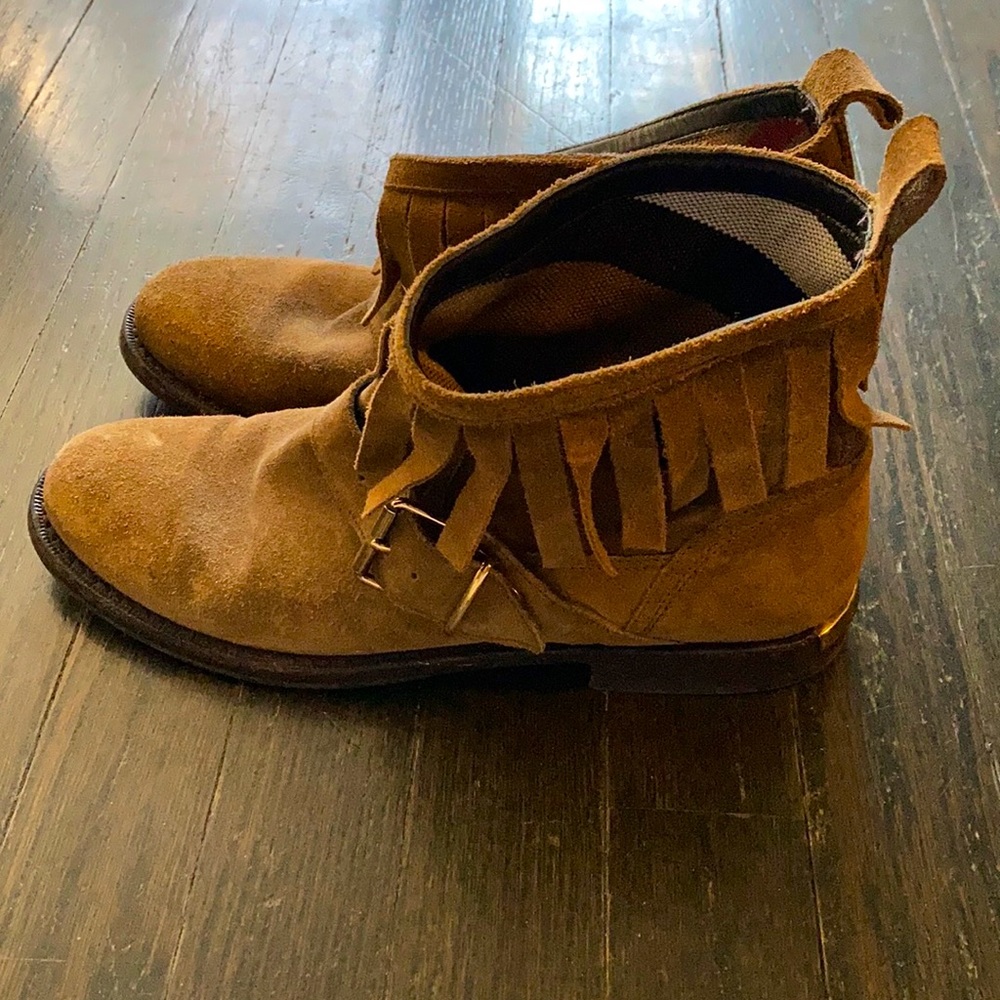 Burberry Suede Boots